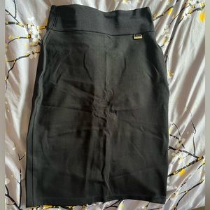 Calvin Klein black pencil skirt